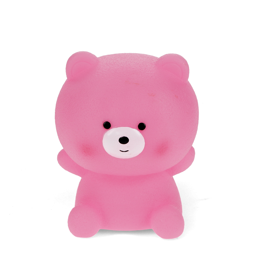 nachtlicht - kleiner pinkfarbener teddy