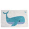 tufted cotton bath mat - whale