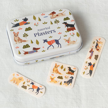 plasters in a tin (30 pcs) - dog park