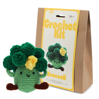 crochet kit - broccoli
