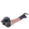 sausage dog draught excluder - pink