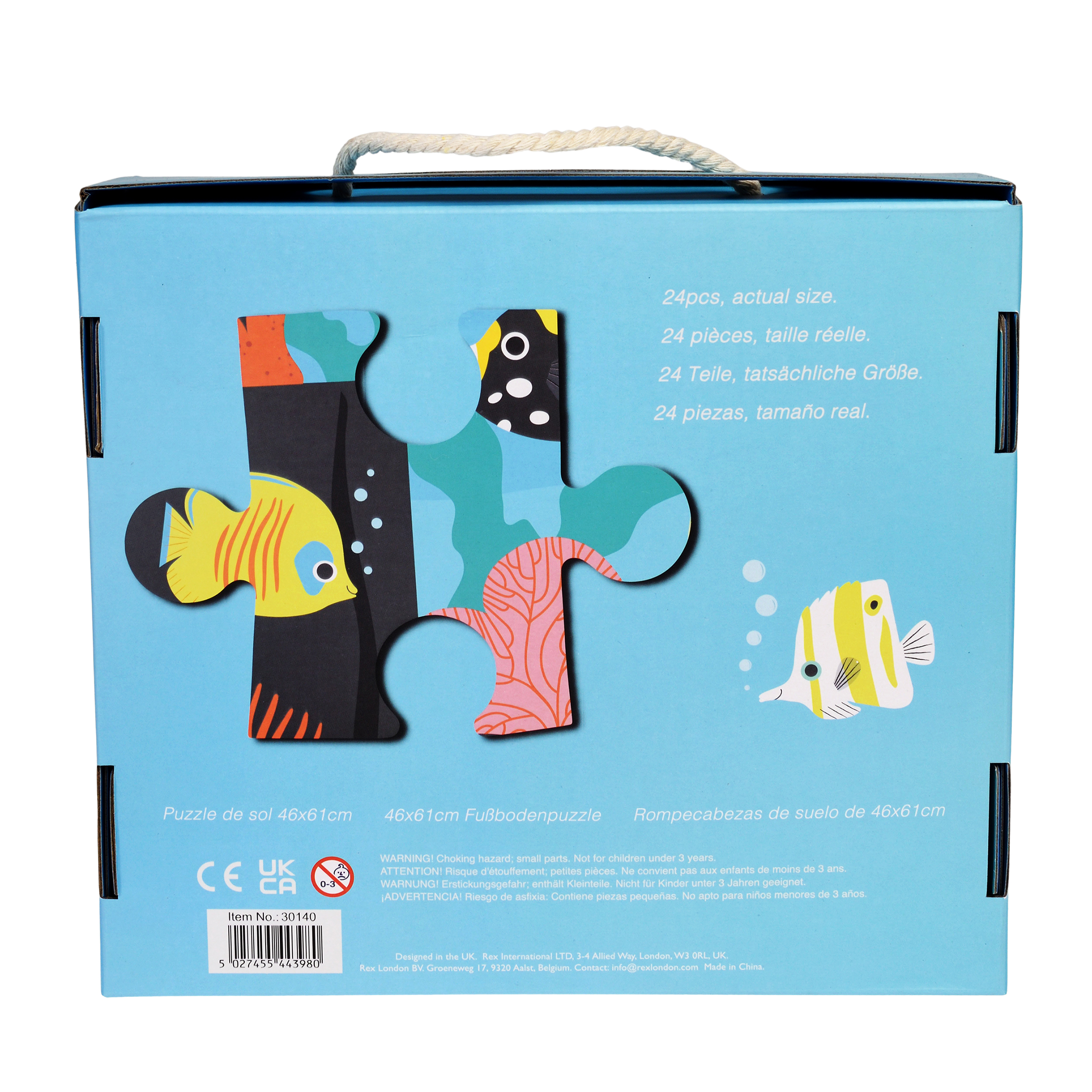 floor puzzle (24 pieces) - coral reef