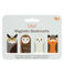 magnetic owl bookmarks (set of 4)