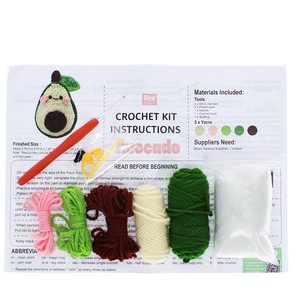 kit crochet - avocat