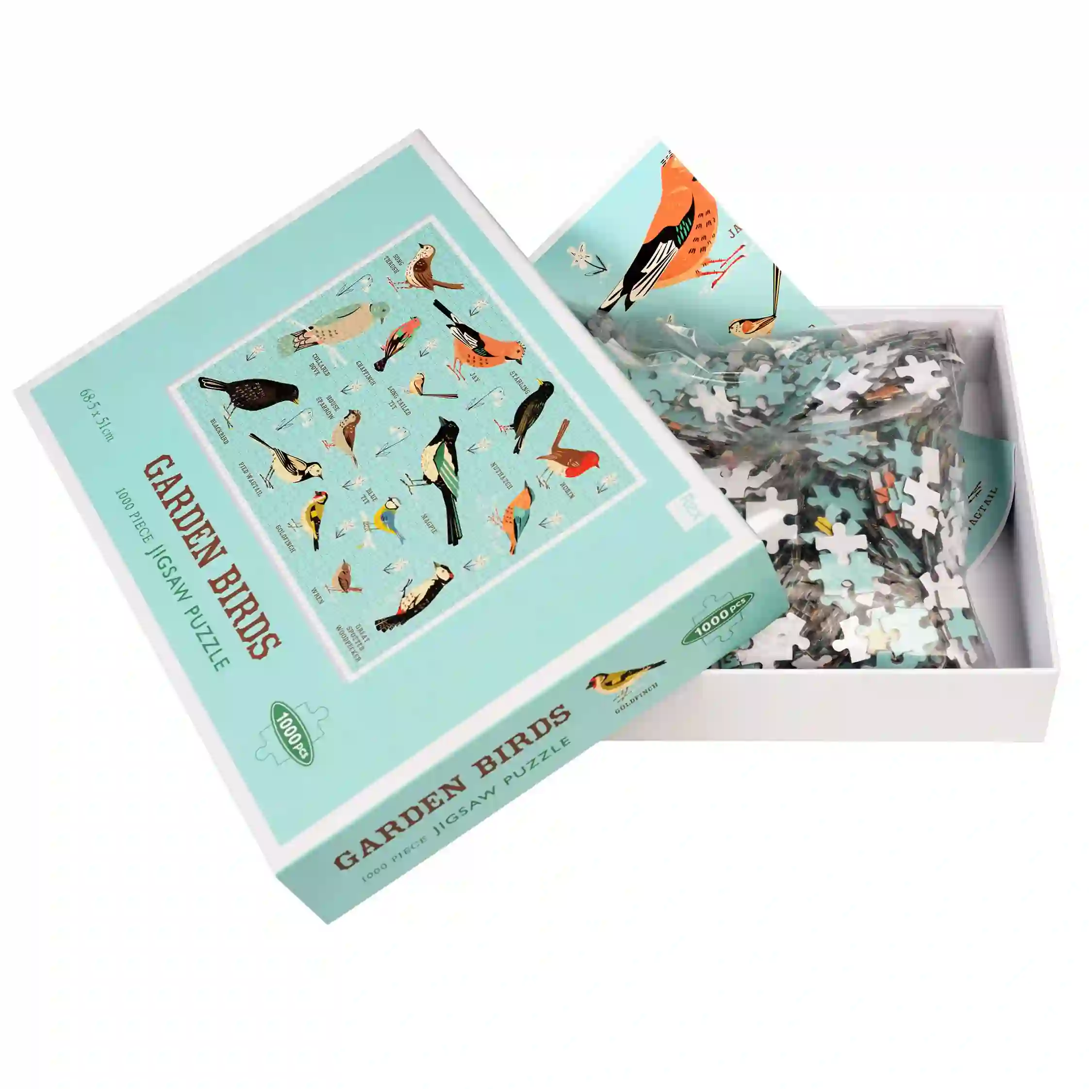 puzzle garden birds (1000 teile)