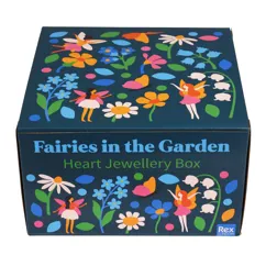 musical jewellery box - fairies in the garden