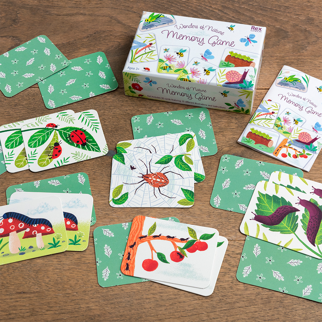 jeu de mémoire (30 pièces) - wonders of nature