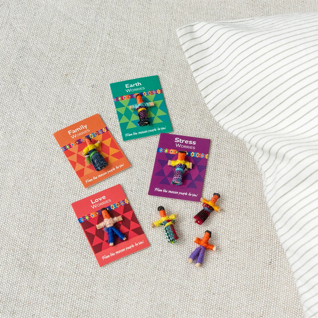 mini worry dolls - personalised worries (assorted)