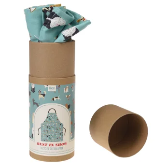 recycled cotton apron - best in show recycled cotton apron - best in show