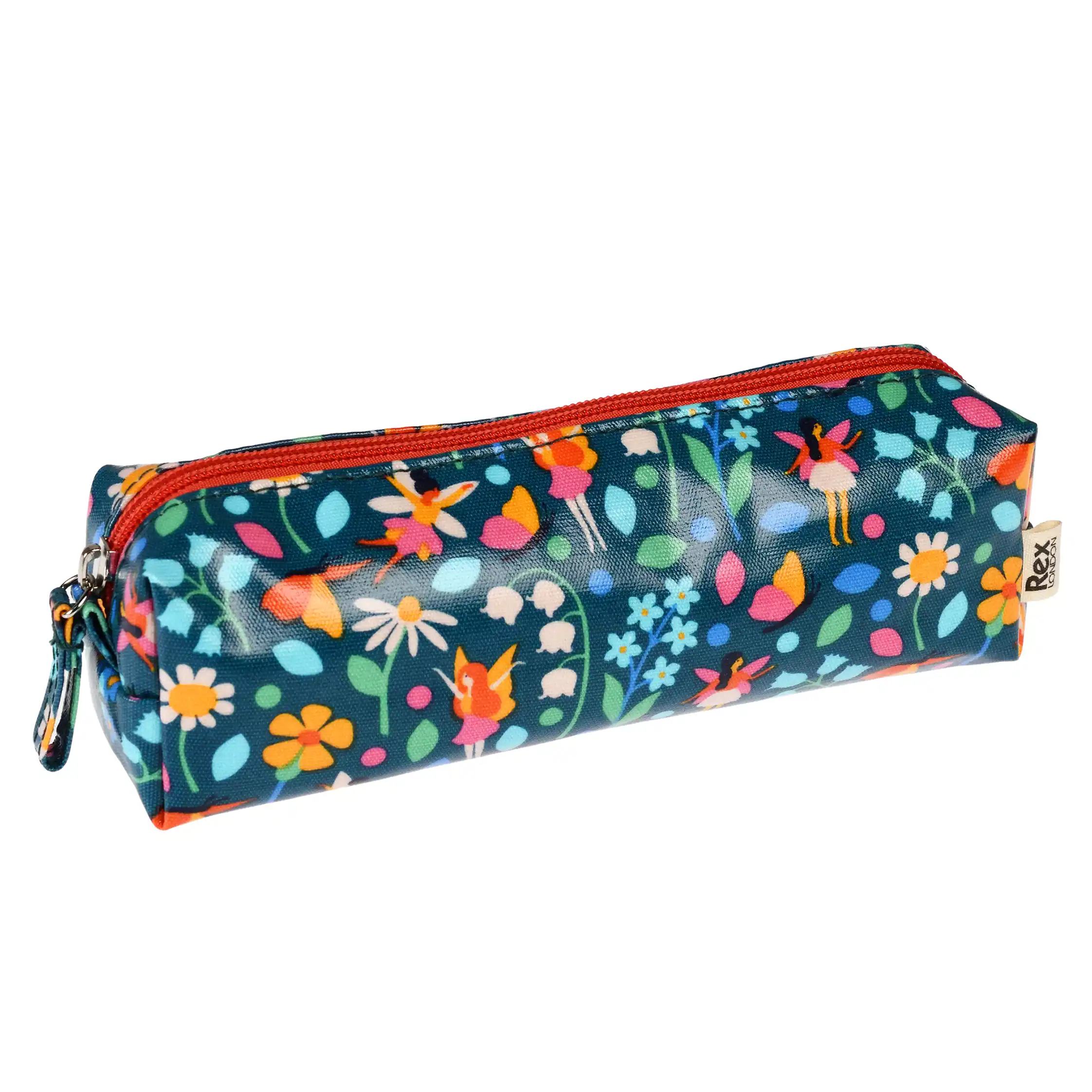 pencil case - fairies in the garden