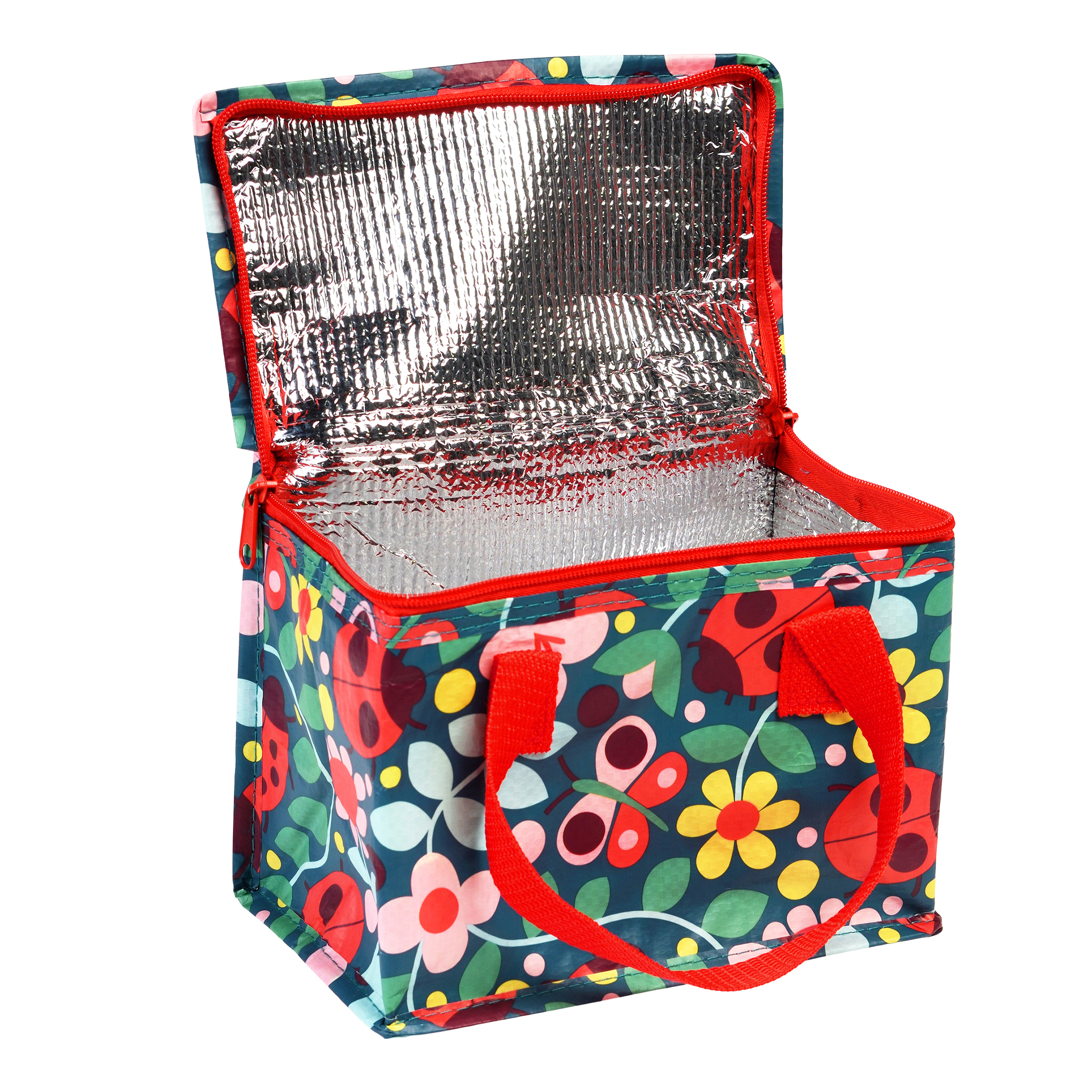 insulated lunch bag - ladybird