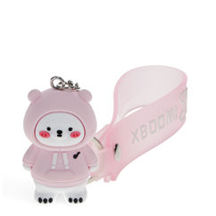 schlüssel- oder taschenanhänger - polar bear