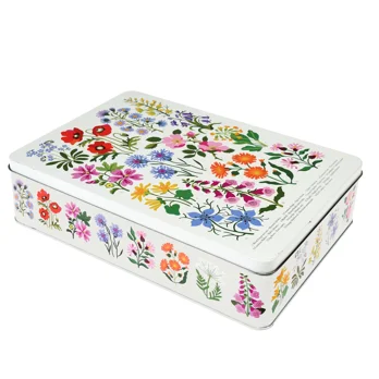 boîte à biscuits wild flowers boîte à biscuits wild flowers