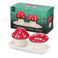 salière et poivrière en céramique - champignon