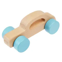 wooden push along toy - car