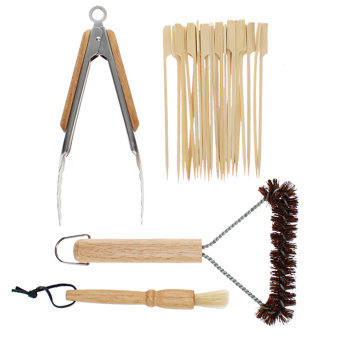 barbecue tool set with carry case - spirit of adventure