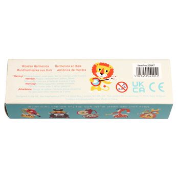 harmonica en bois animal band