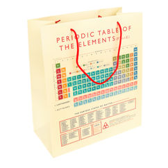 large gift bag - periodic table