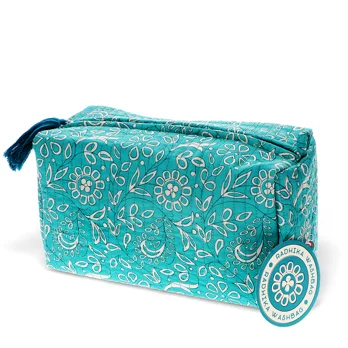 quilted wash bag - radhika quilted wash bag - radhika