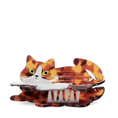 hair claw clip - cat hair claw clip - cat