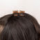 mini pinces à cheveux (lot de 2) - ours bruns
