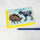 birthday card - prehistoric land