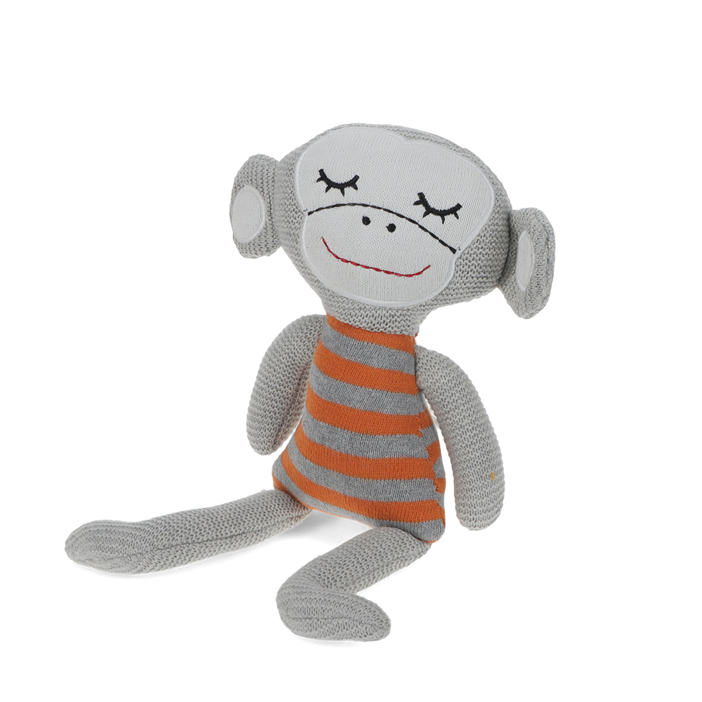 knitted soft toy - monkey