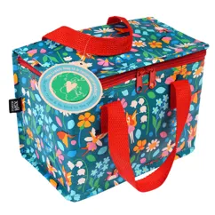 insulated lunch bag - fairies in the garden