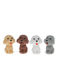 gommes pour dessus de crayons (lot de 4) - salon de toilettage canin