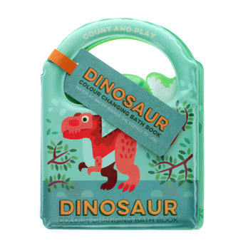 colour changing bath book - baby dinos