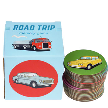 memory game (24 pieces) - road trip