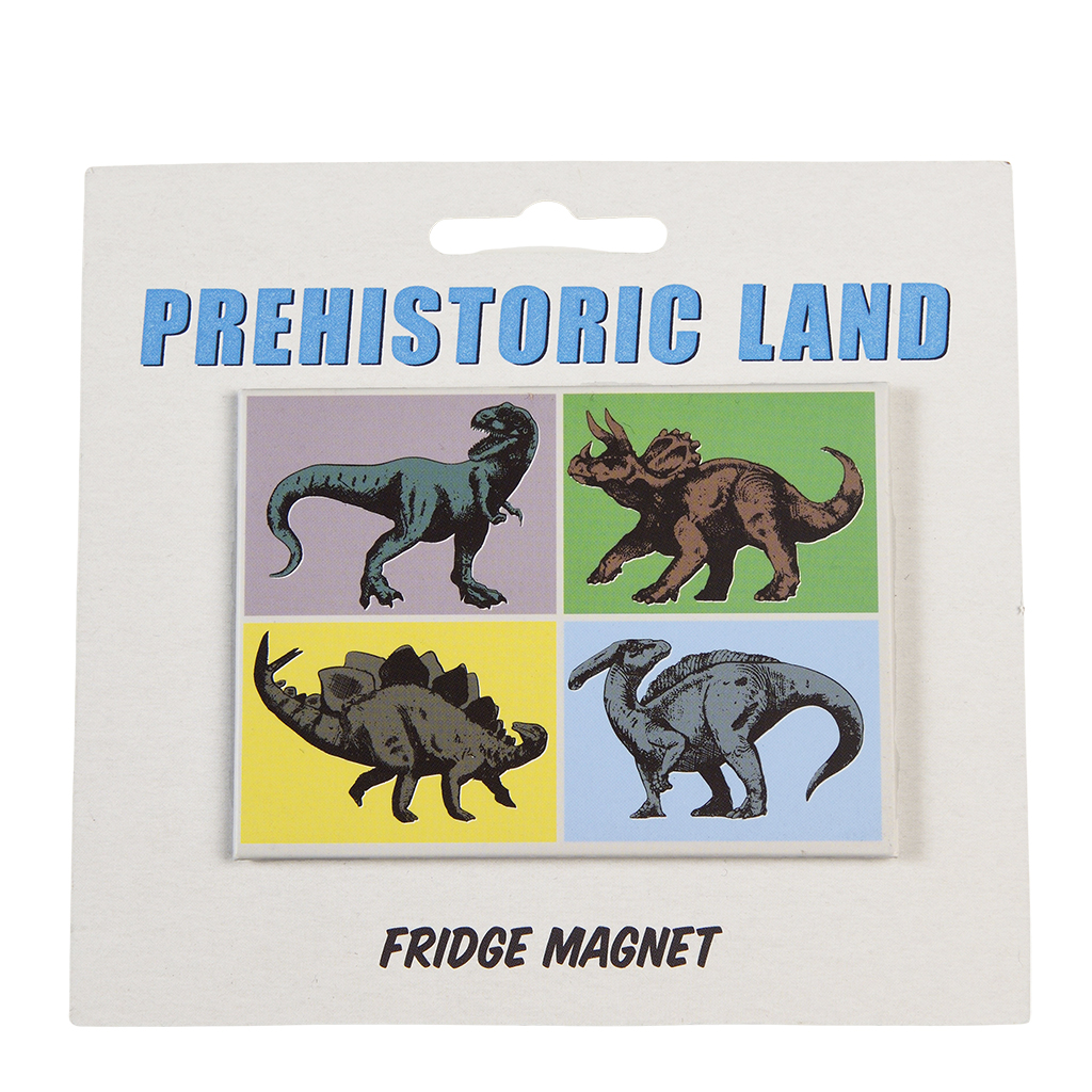 fridge magnet - prehistoric land