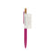 stylo à bille aluminium recyclé - rose vif