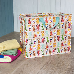 jumbo storage bag - colourful creatures