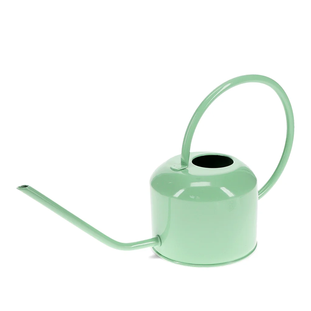 metal watering can 1ltr - pistachio