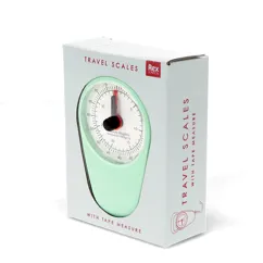 travel scales with tape measure - pistachio green travel scales with tape measure - pistachio green