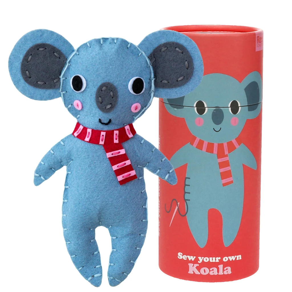kit de artesanía de fieltro - koala