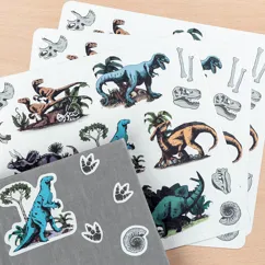dinosaur stickers - prehistoric land dinosaur stickers - prehistoric land