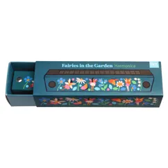 wooden harmonica - fairies in the garden wooden harmonica - fairies in the garden