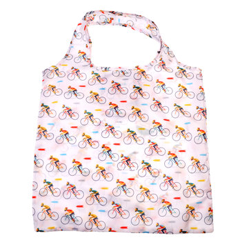 le bicycle recycled foldaway shopper bag