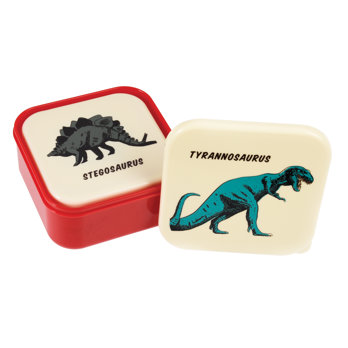 set de 3 boîtes à goûter prehistoric land