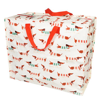 jumbo storage bag - sausage dog