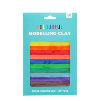 colourful modelling clay