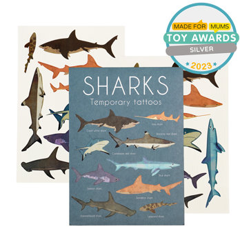 temporary tattoos - shark