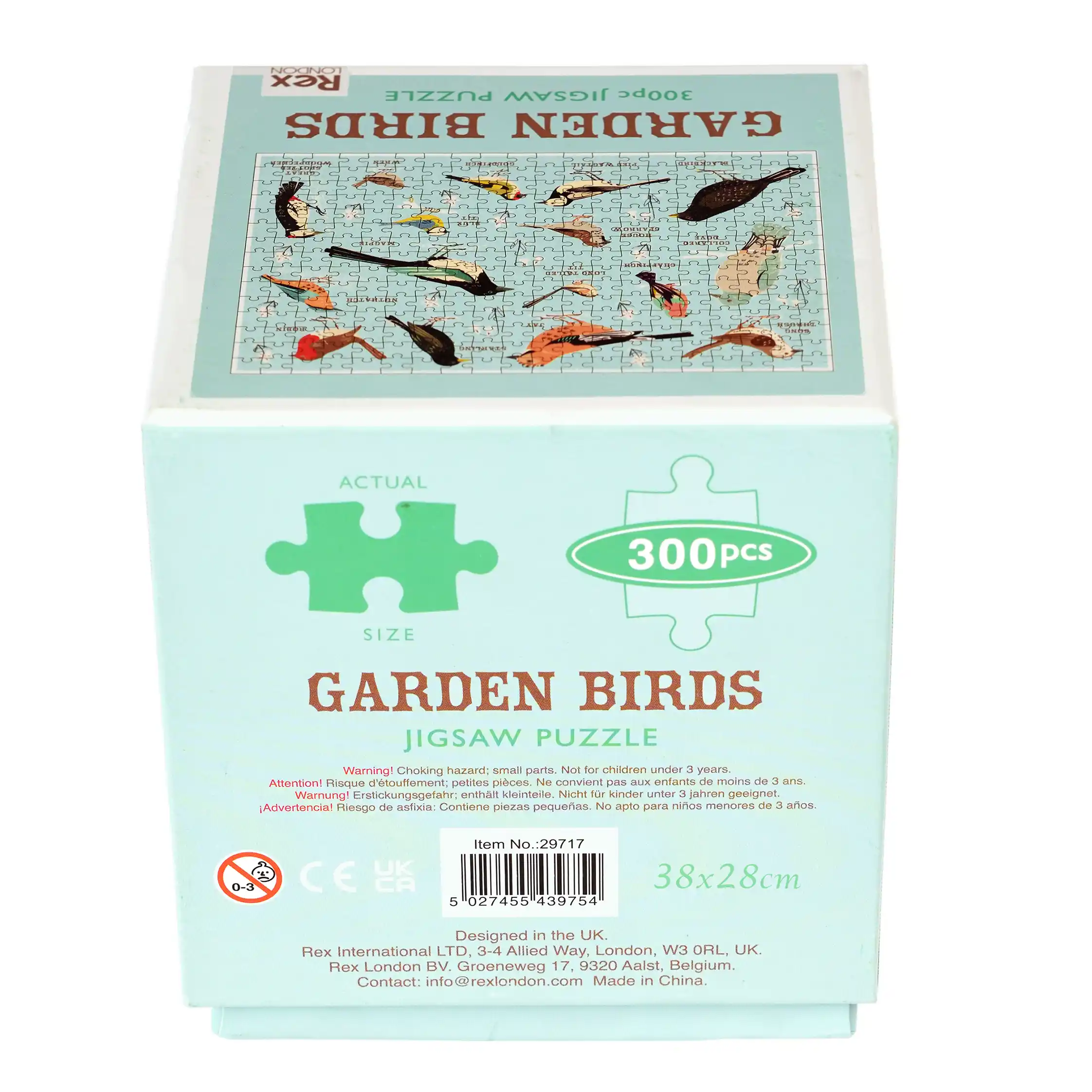 rompecabezas de 300 piezas garden birds