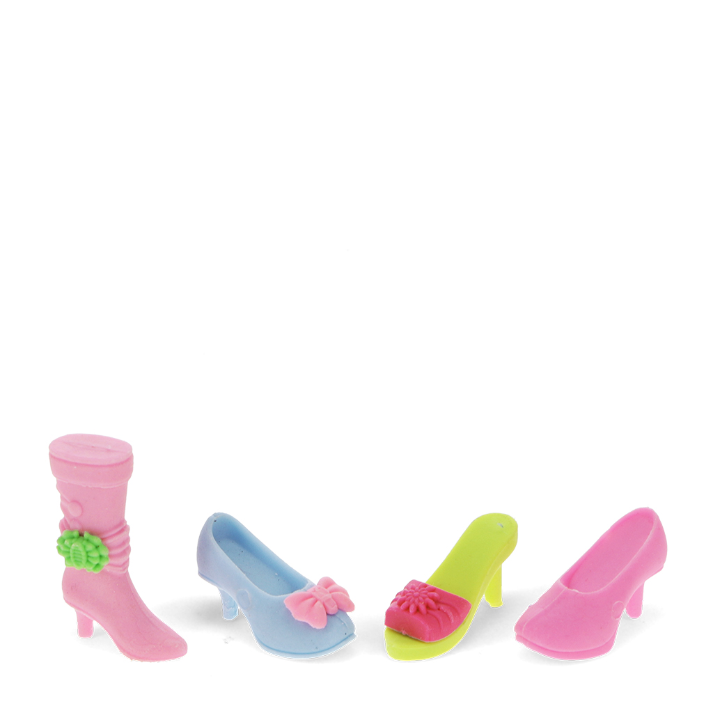 erasers (set of 4) - shoes
