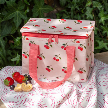insulated lunch bag - little cherry