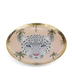 coupe à bijoux en verre - léopard coupe à bijoux en verre - léopard