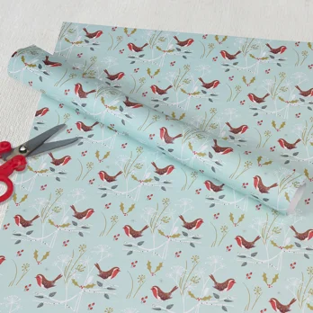 wrapping paper sheets - winter walk wrapping paper sheets - winter walk