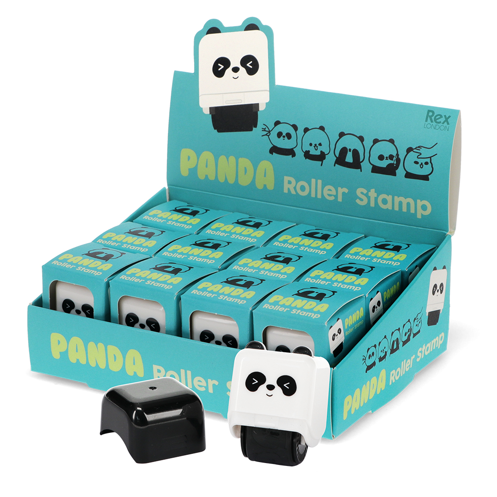roller stamp - panda
